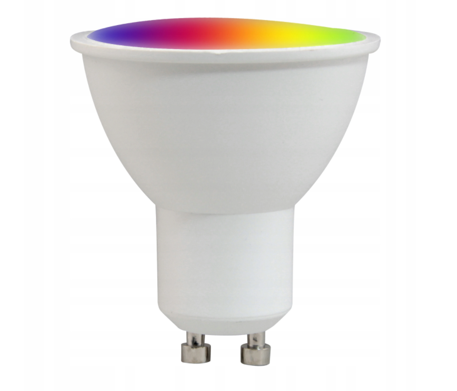 TUYA wifi lamp - GU10 - RGB + warm wit / koud wit TUYA wifi lamp - GU10 - RGB + warm wit / koud wit